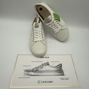 Cariuma OCA Low 100103W01W Sneakers W9.5/M8 Off-White Comfort Shoes